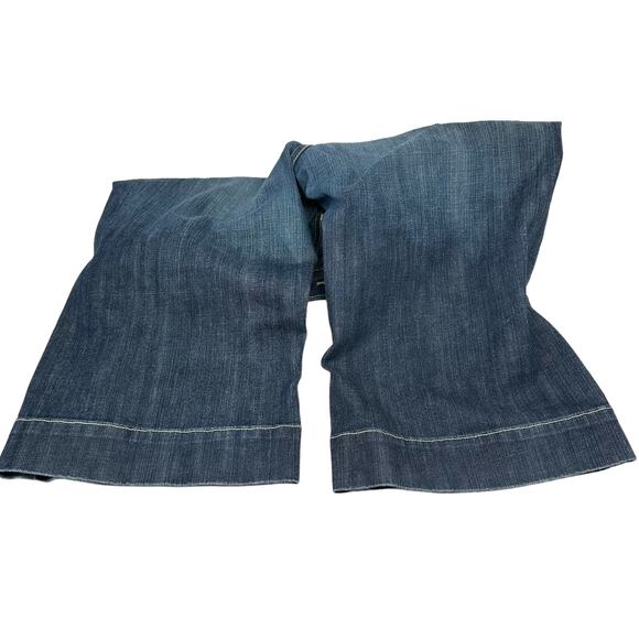 David Kahn Jeanswear Denim Bermuda Long Shorts Womens 30 Mid Rise Goblincore - Picture 5 of 11